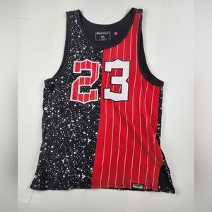 Switch 23 Jordan Red/Black Tank Top Basketball XL